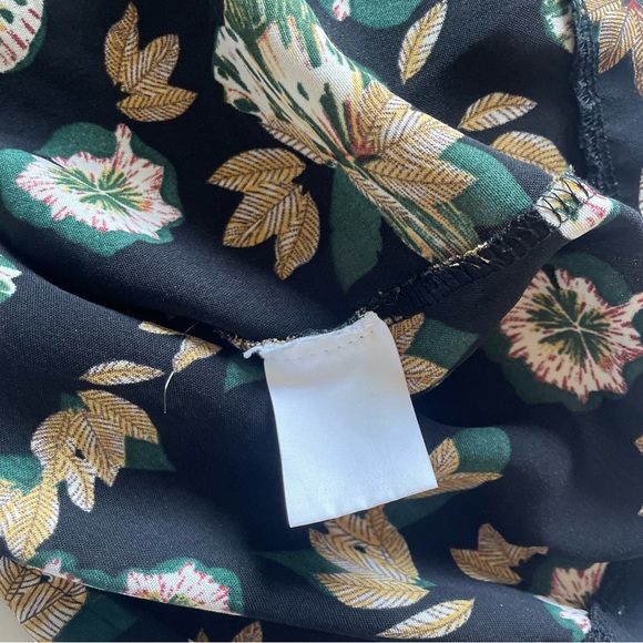 oak + fort patterned midi dress - Picture 9 of 9